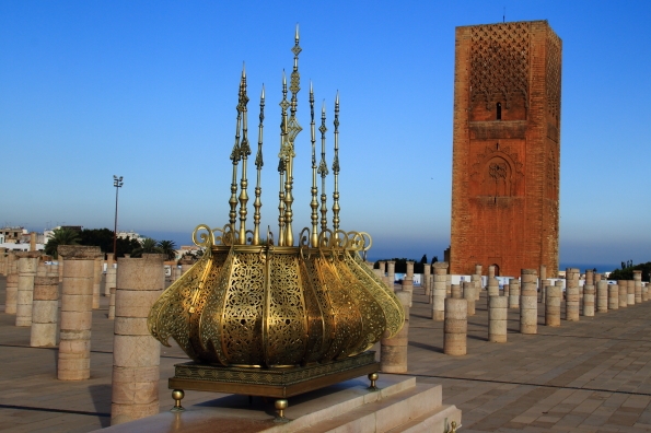 La Mezquita de Hassan y la torre
